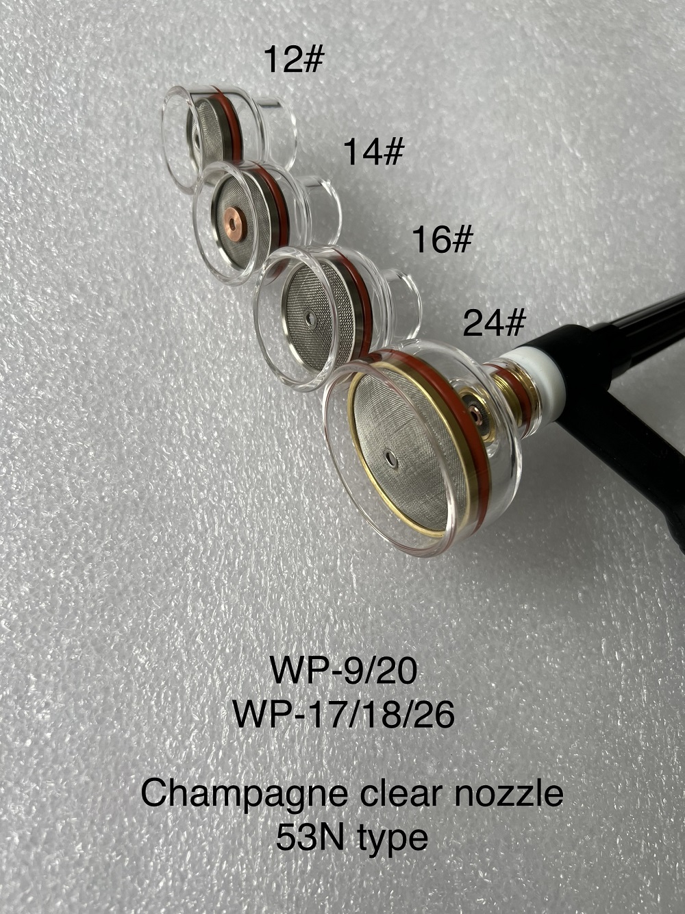 53N Champagne Clear Nozzle 12,14,16,24#