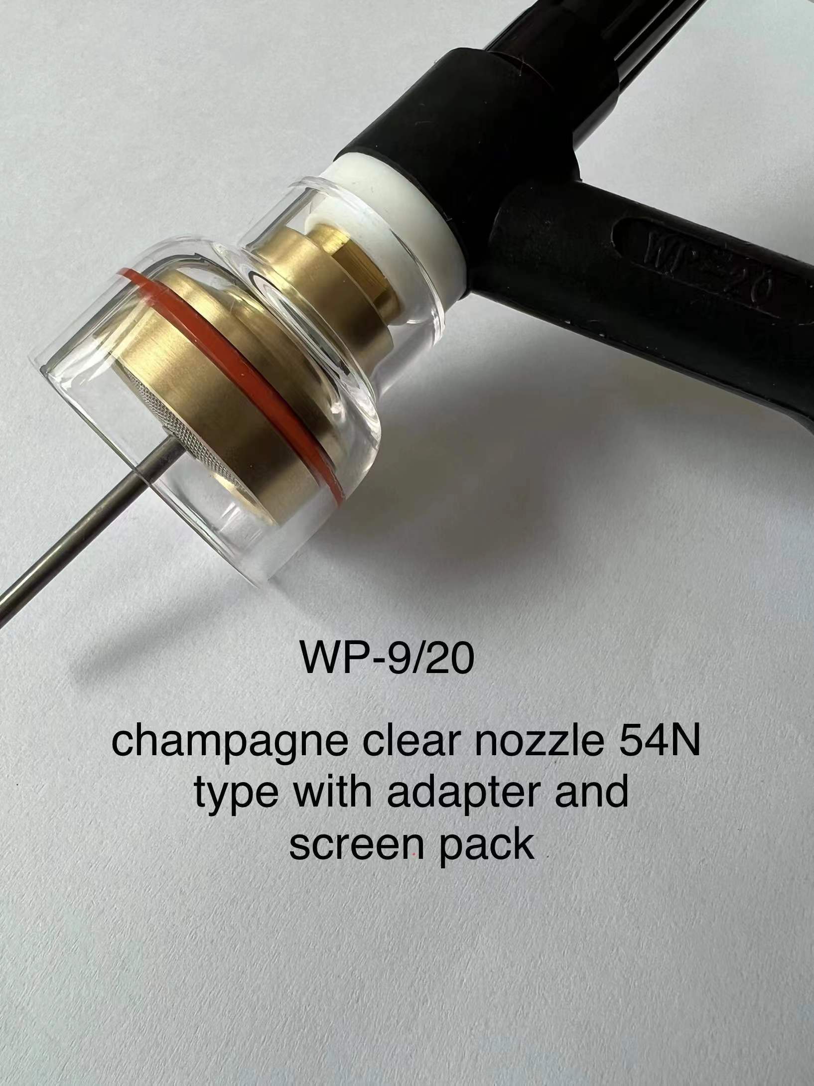 WP9 20 54N Champagne Clear Nozzle